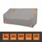 Modern Leisure Garrison Patio Loveseat Cover, Waterproof, Large, 76 in. L x 38 in. W x 38.25 in. H, Granite 3106 - alternate 9